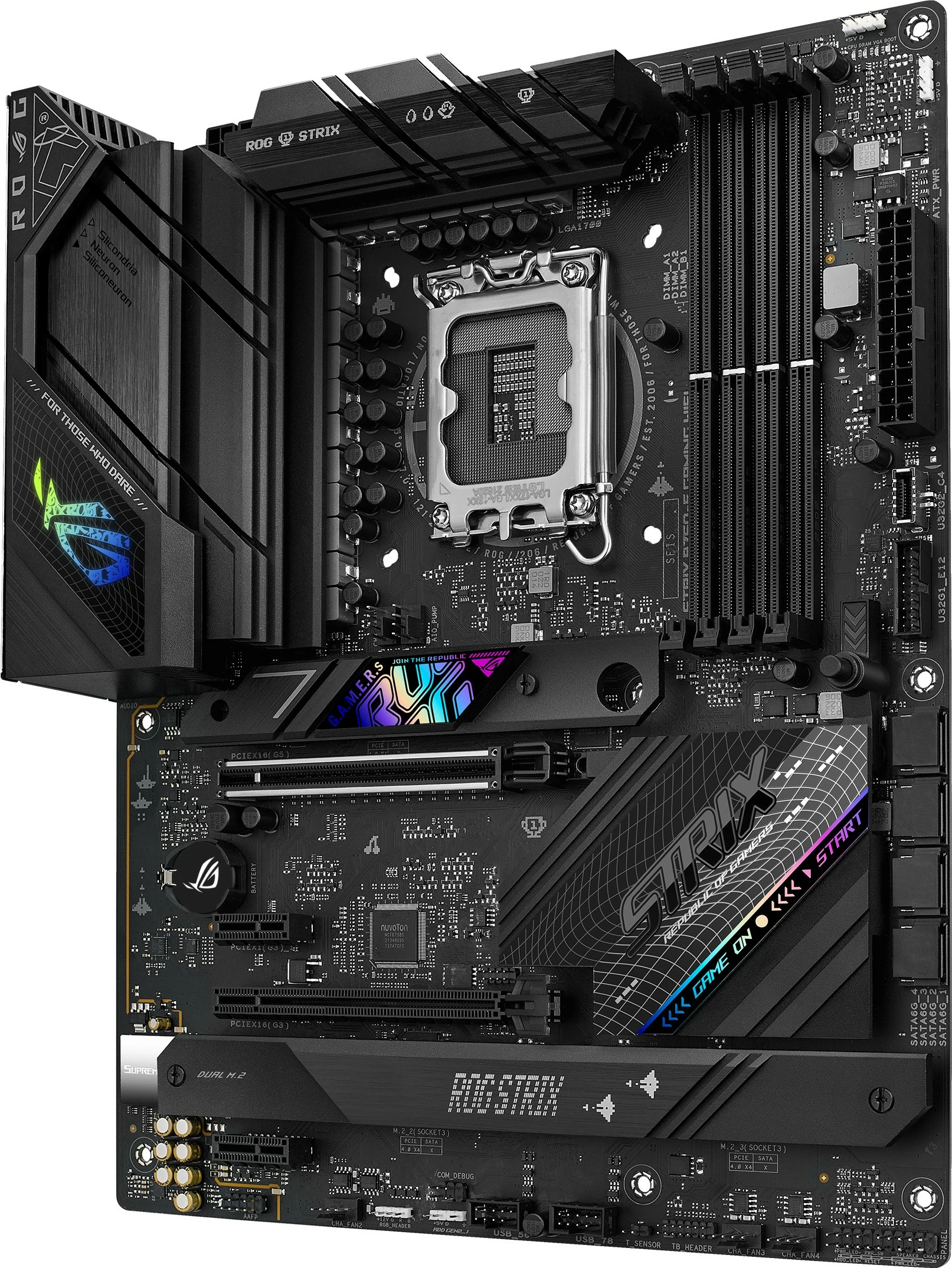 Matična plošča ASUS ROG STRIX B760-F GAMING WIFI, Intel, LGA 1700, DDR5, črna