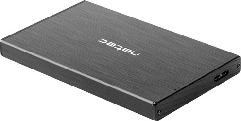 Zunanje računalniško ohišje 2,5", USB 3.0, aluminij, črno — Natec Rhino Go