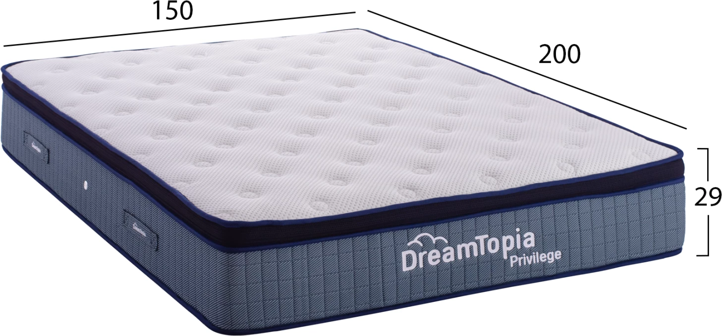 Vzmetnica DREAMTOPIA FH660.150, serija PRIVILEGE, 150x200