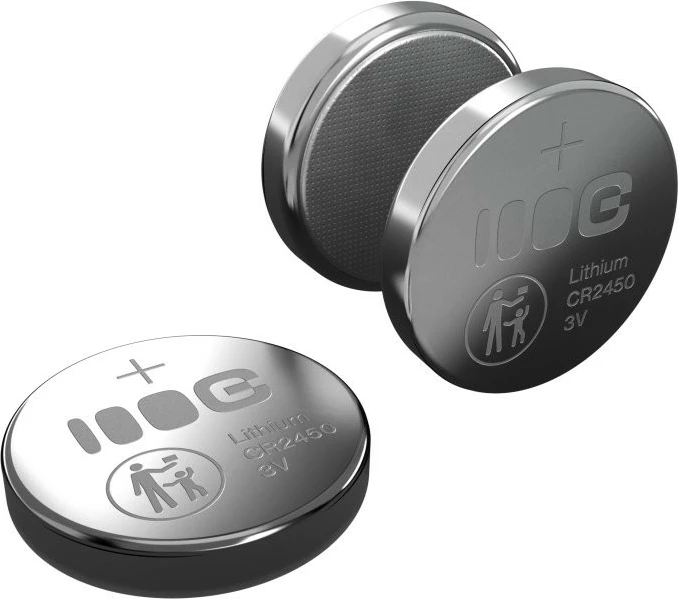 Gumbna baterija Green Cell CR2450, 3 V, 600 mAh, litij, komplet 5 kosov