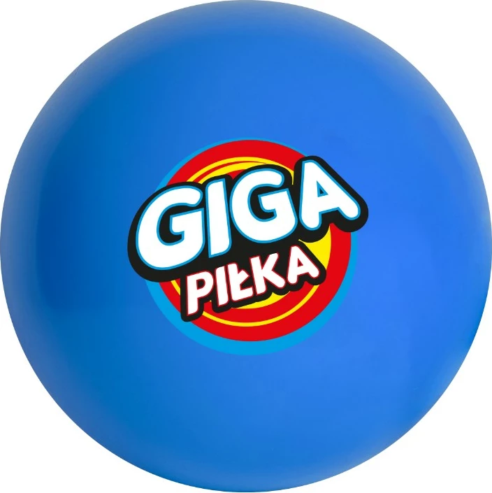 Gigantska napihljiva žoga Giga Blue Epee, plastika, 2,5 m, modra, z zračno črpalko