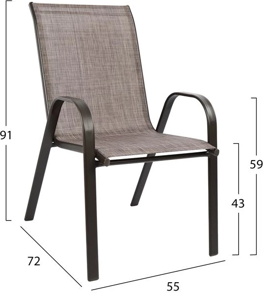 Set jedilnice 3 kosi stol in miza MH5185.02