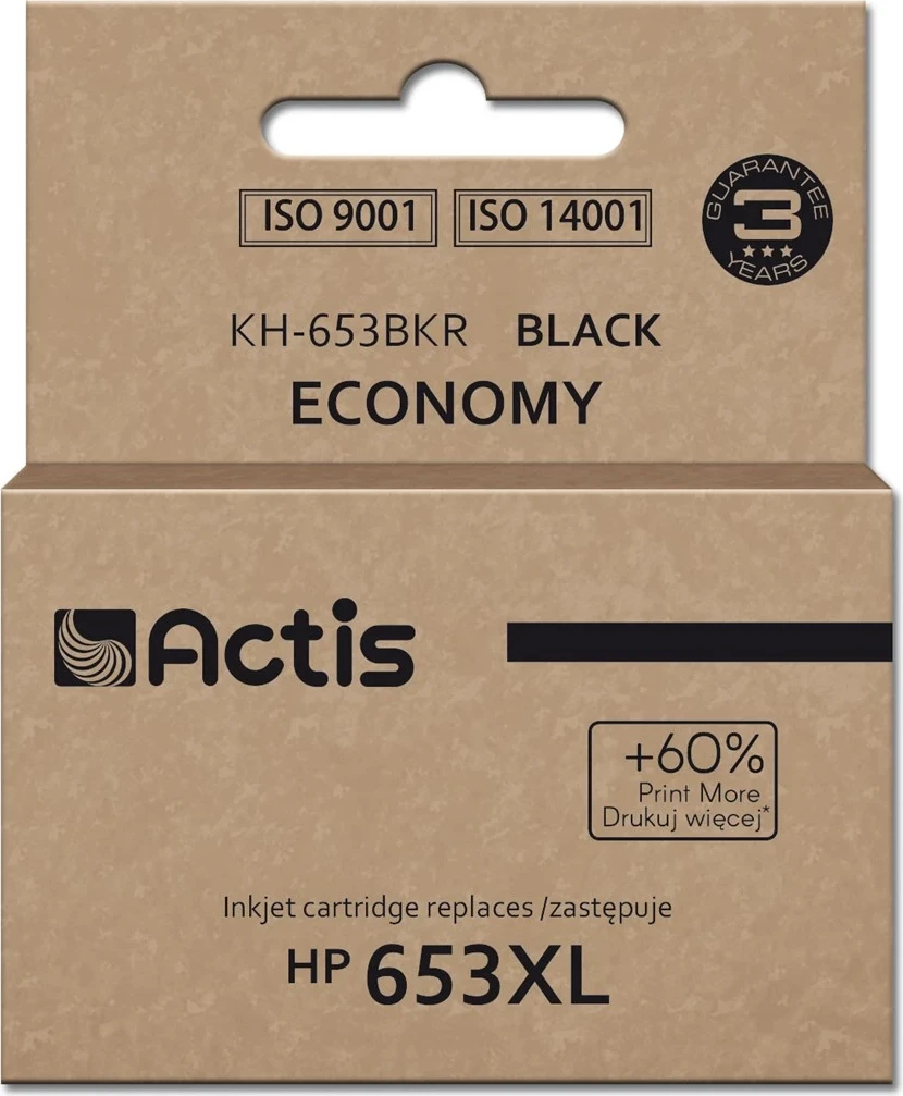 Črn toner Actis KH-653BKR za tiskalnike HP