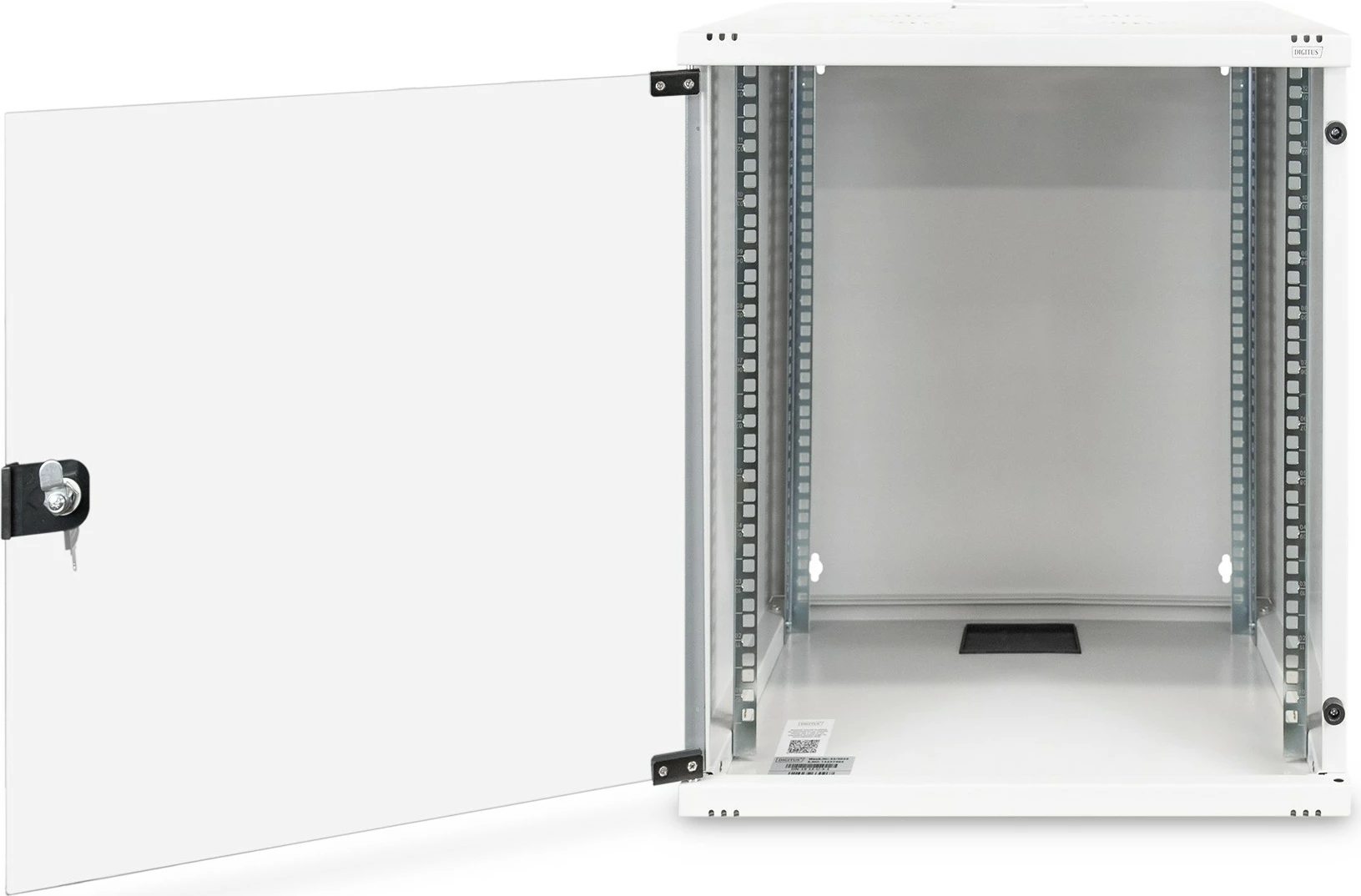 Stenska omara 12U, 19", steklo, siva - Digitus SOHO