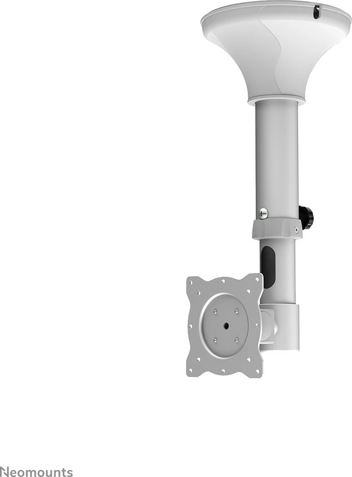 Stropni nosilec za monitor/TV Neomounts FPMA-C025SILVER, 10–30 palcev, vrtljiv, srebrn
