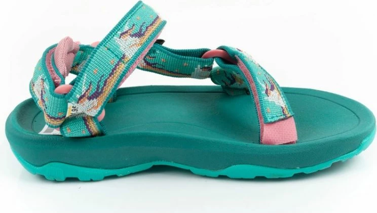 Sandali za otroke Teva, zeleni