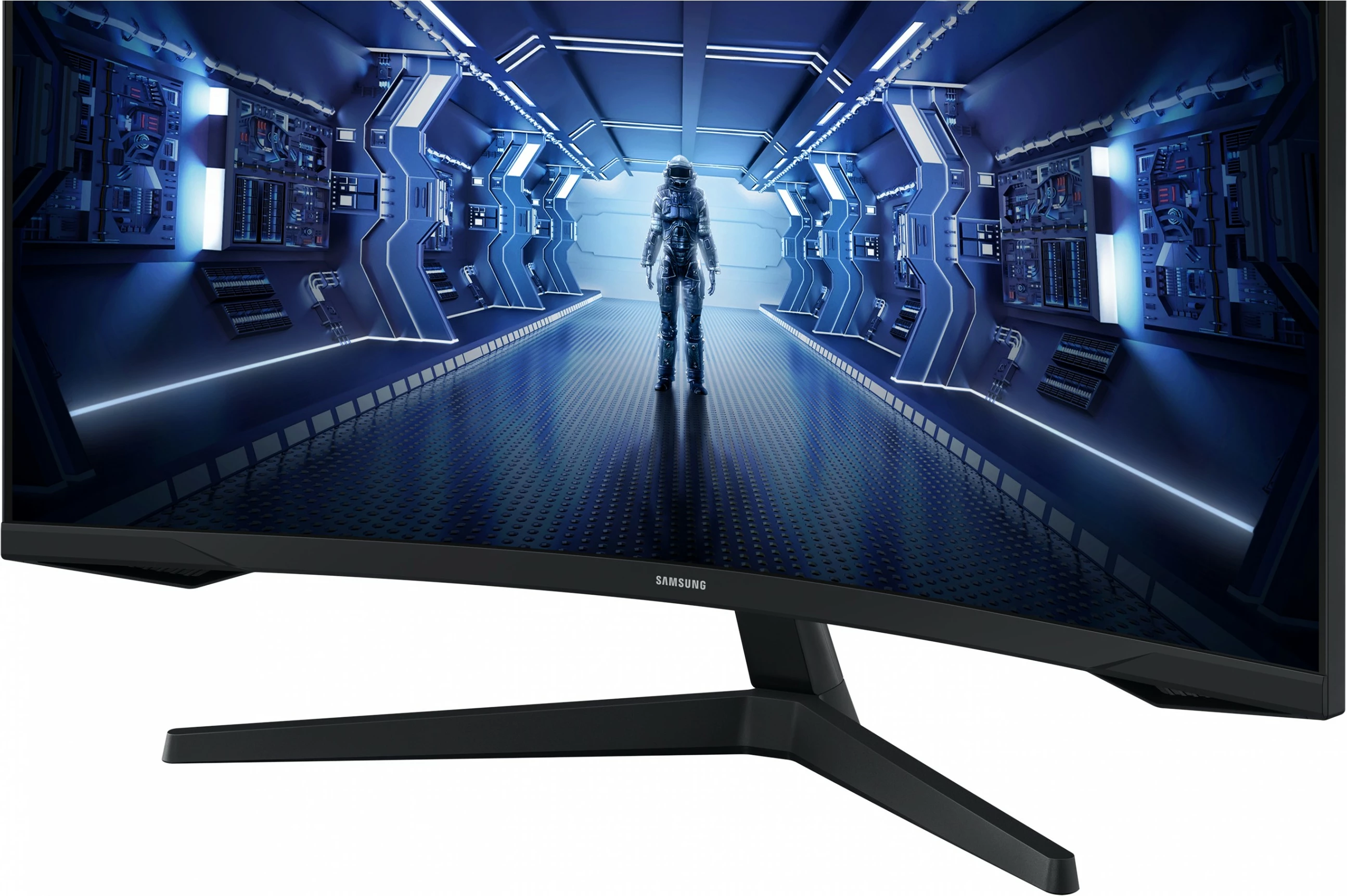 UltraWide Quad HD 34" monitor, Samsung G55T, LED, 1 ms, črn