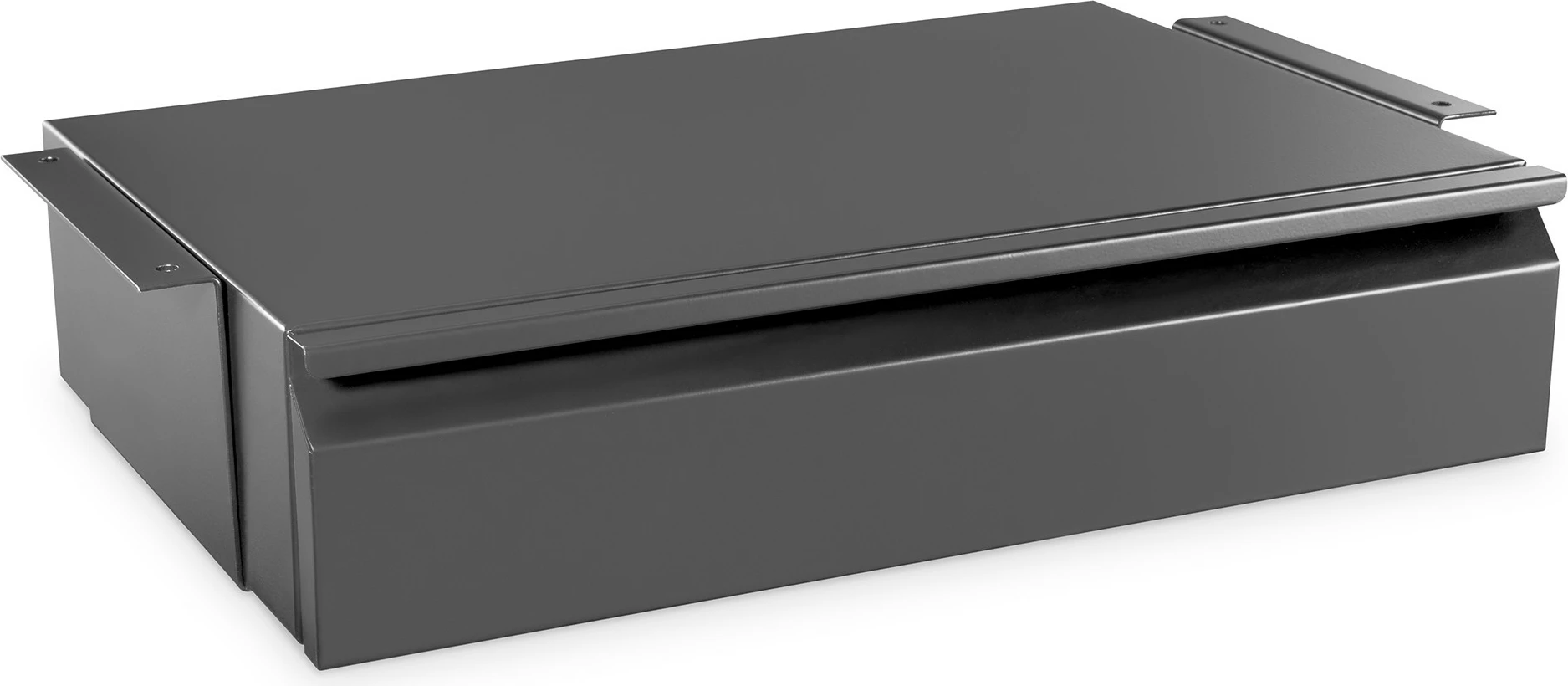 Podpultni predal, Digitus, 1 predal, jeklo, 513 x 480 mm, črn