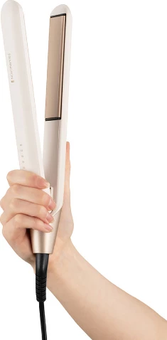 Drejalnik za lase s kariteje Remington Shea Soft S4740, krem