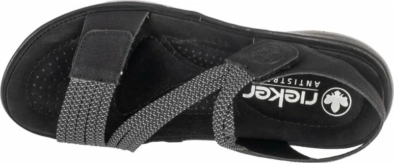 Sandali, Rieker, črni