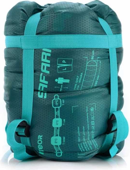 Spalna vreča Meteor unisex, zelena