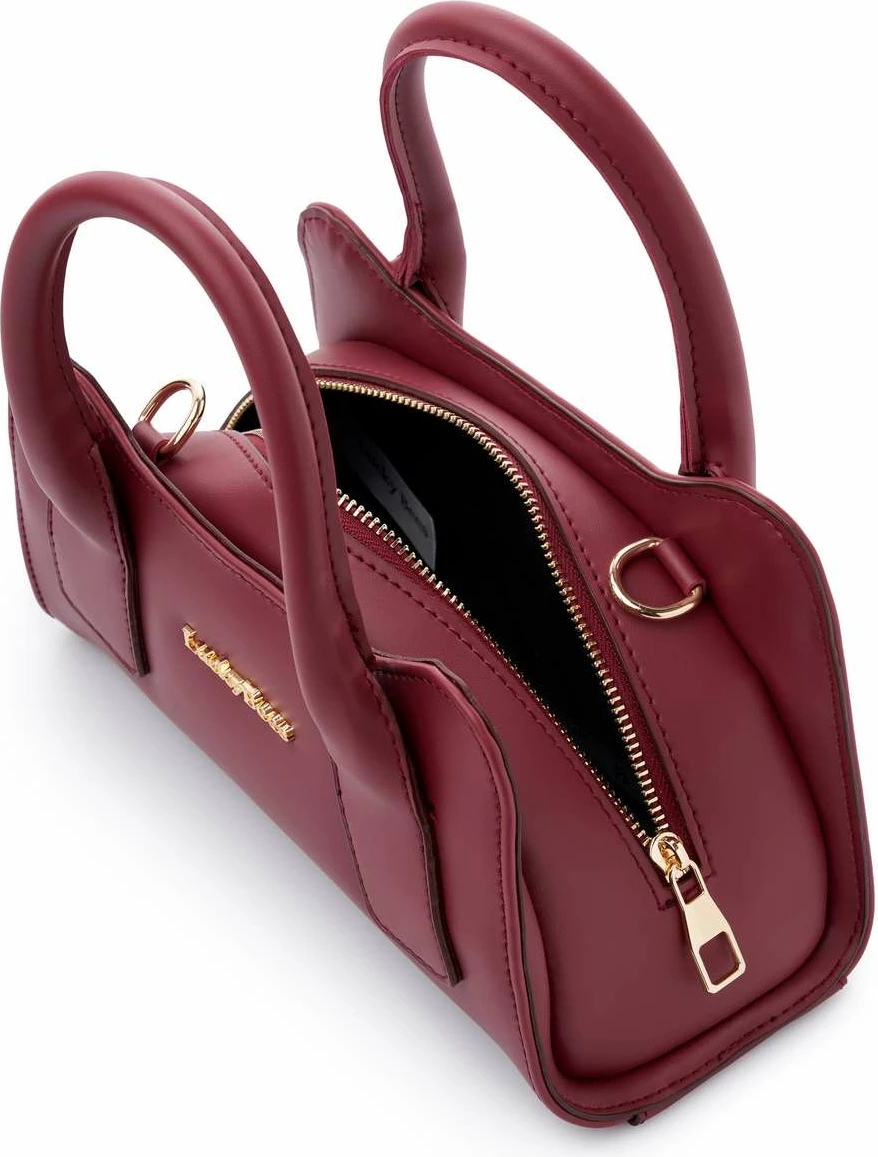 Ročna torbica burgundy, Lana Lucky Bees