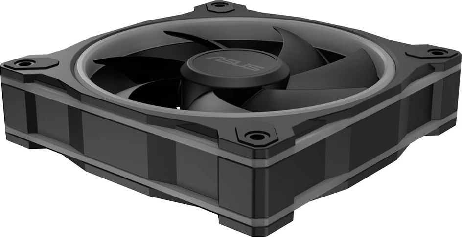 Ventilatorji za ohišje računalnika ASUS Prime MR120 ARGB, 12 cm, 3 kos, črn