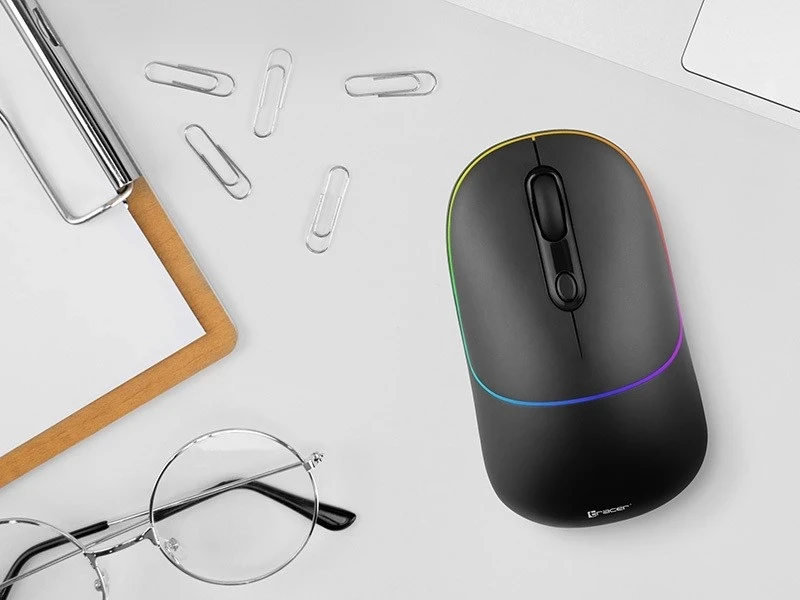 Brezžična miška Tracer RATERO RF, 2,4 GHz, črna