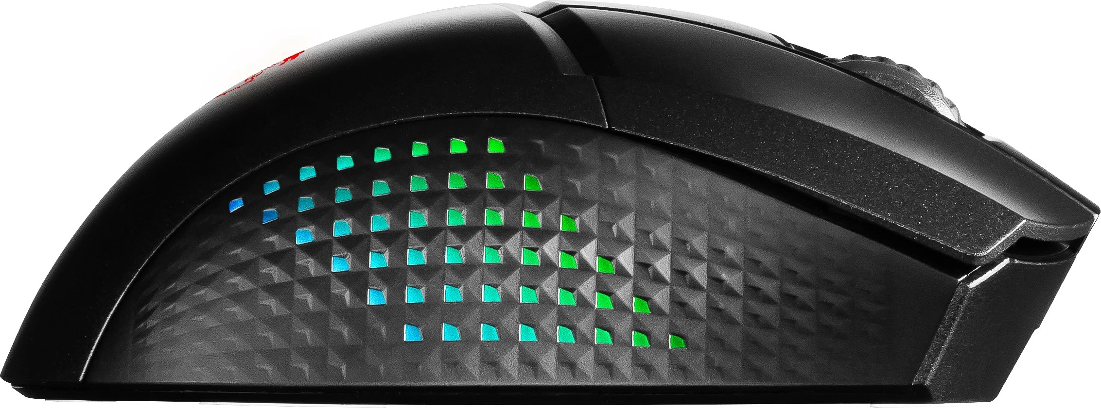 Brezžični lahki miš CLUTCH GM51, 26.000 DPI, MSI, črn