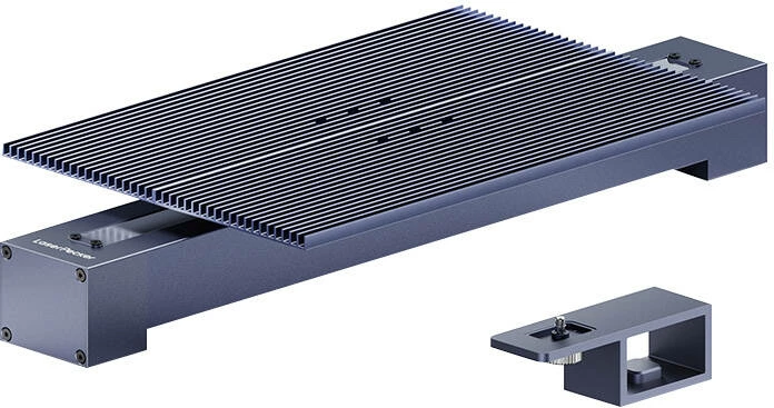 Naprava za lasersko graviranje LaserPecker LP4 Deluxe, 12 W, dvojni laser, delovno območje 160x300 mm, Bluetooth