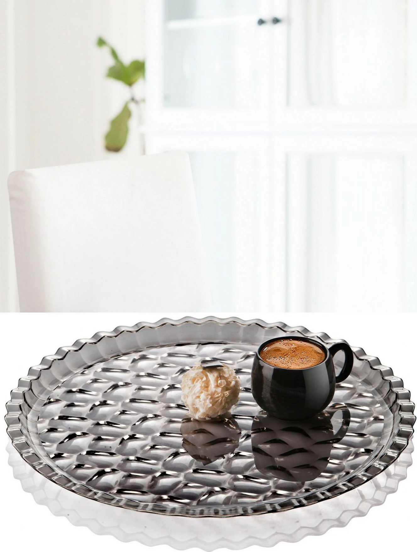 Tabaka dimljeno steklo, Hermia Concept C-DD-14, 30 cm