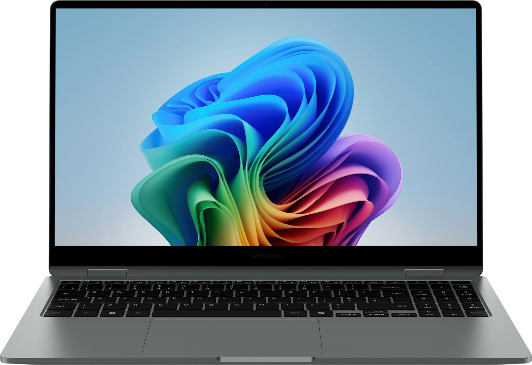 Prenosnik Samsung Galaxy Book5 360 CU7 258V, 32 GB RAM, 512 GB SSD, siv