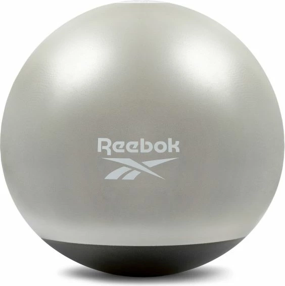 Gimnastična žoga 55 cm, Reebok, siva/srebrna