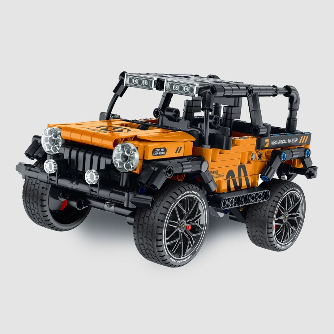 Set gradbenih kock IM MASTER 5818, 434 kosov, oranžen