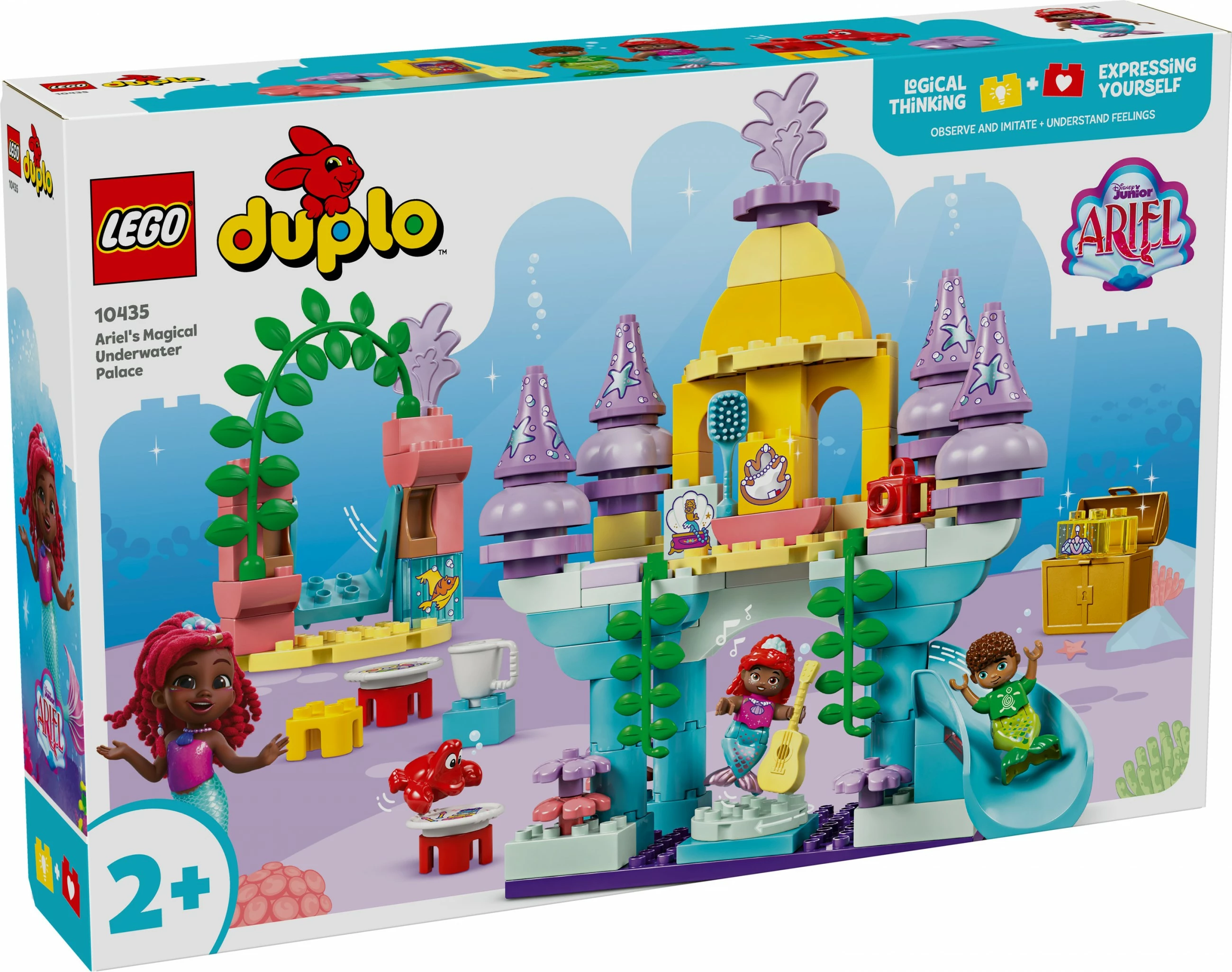 Magični podvodni grad Ariel Disney LEGO DUPLO 10435, večbarven