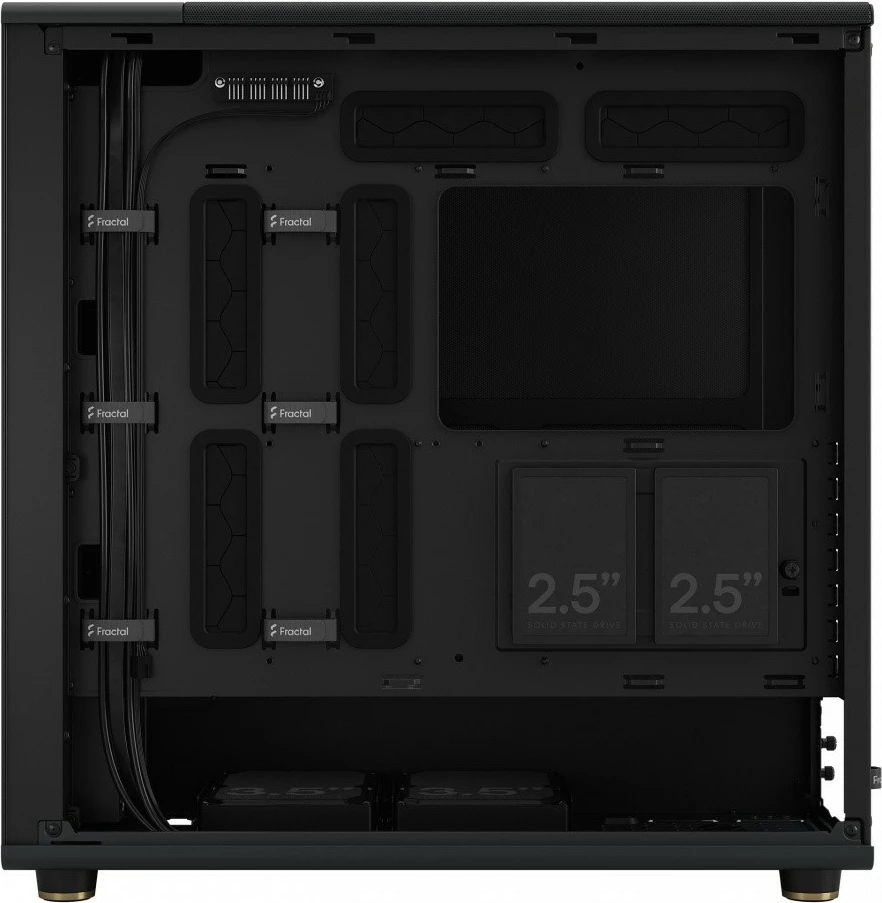 Kompjuterska ohišja Fractal Design North XL, Midi Tower, FD-C-NOR1X-01, črna