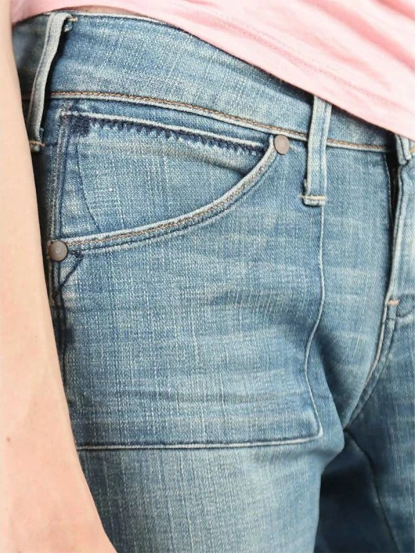 Široke hlače za ženske Wrangler, Megan Super Low Bootcut