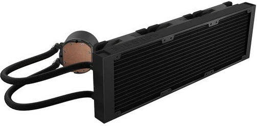 Računalniško ohišje z vodnim hlajenjem Natec HYDRIA GENESIS 360 ARGB, 3 ventilatorji, črno