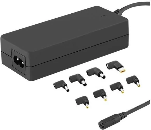 Universalni polnilec in adapter za prenosnik Qoltec, 65 W