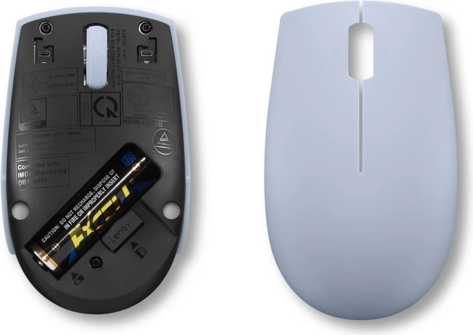Brezžični optični miš, kompakt, modra - Lenovo 300