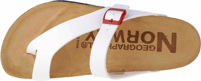 Beli sandali za ženske Geographical Norway