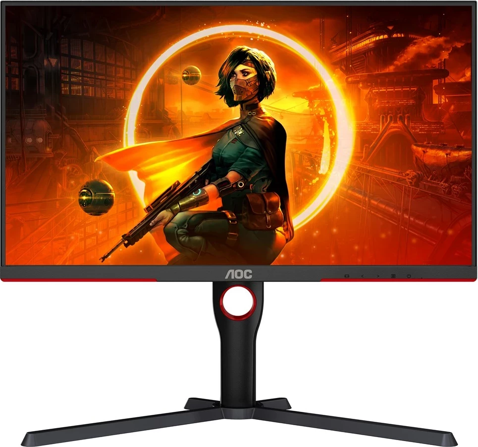 Gaming monitor 27" 2K Ultra HD, 180 Hz, črn AOC Q27G3XMN/BK