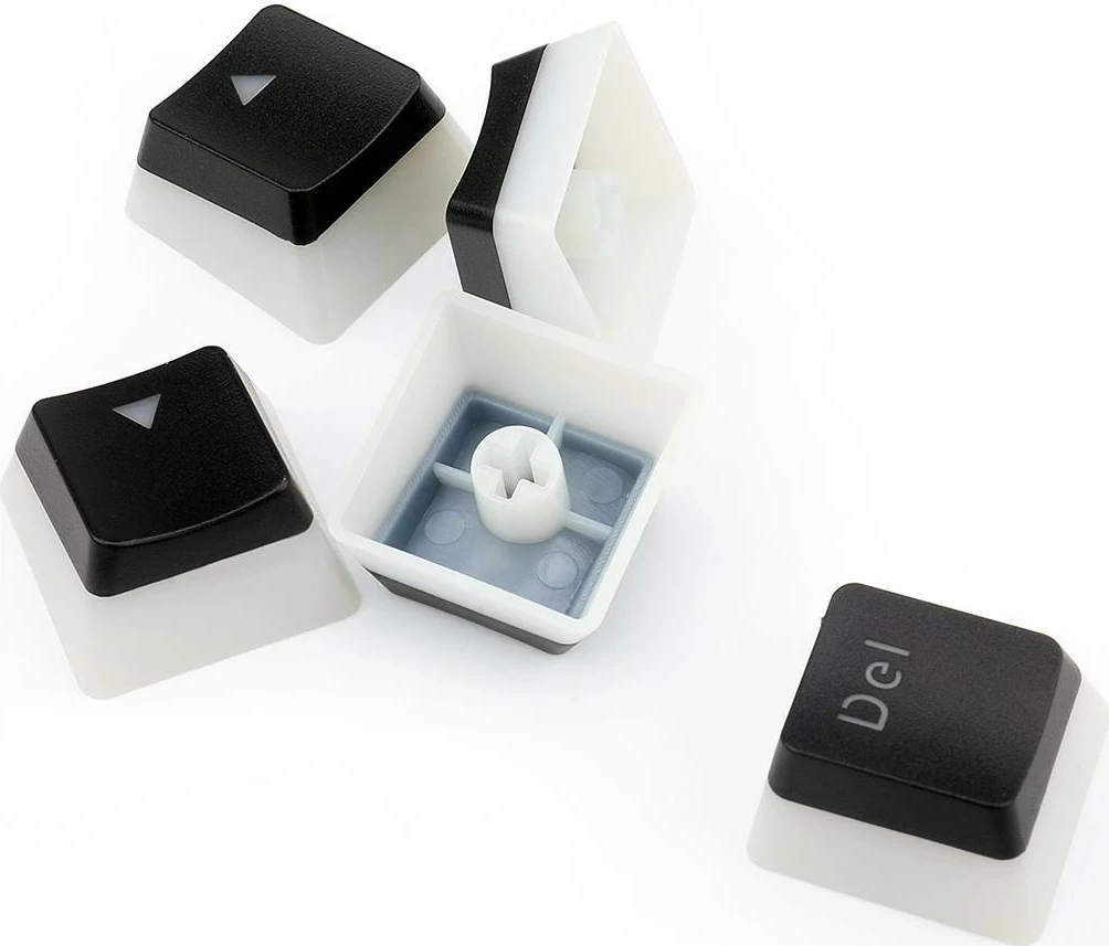 Komplete tipk Redragon A130 PBT Doubleshot, 104 kosov, črna