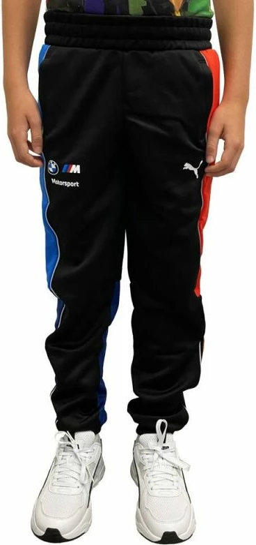 Športne hlače za otroke BMW MMS Puma, črne