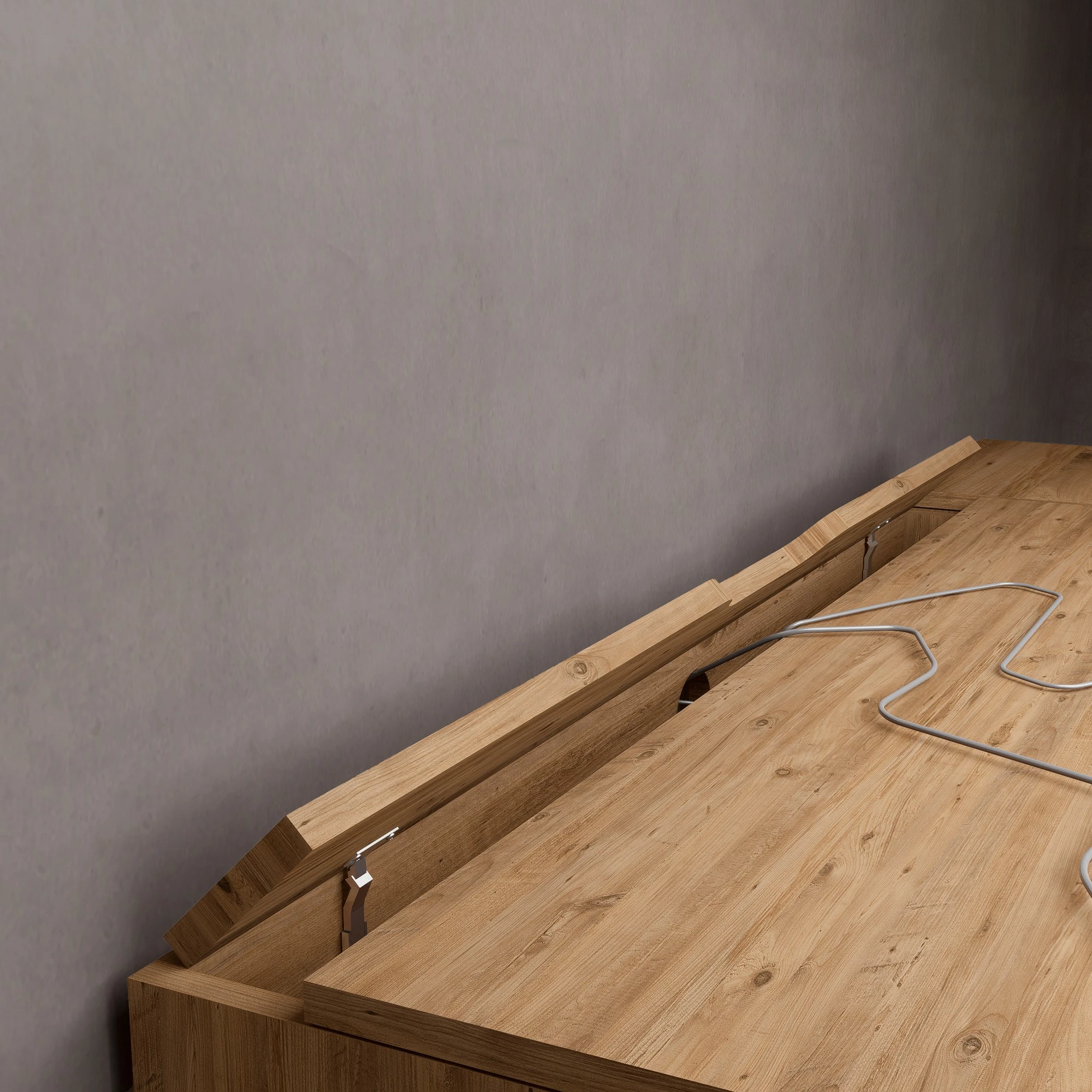 Delovna miza za študij, barva Atlantic Pine, Skye Decor Atlas 1600-59