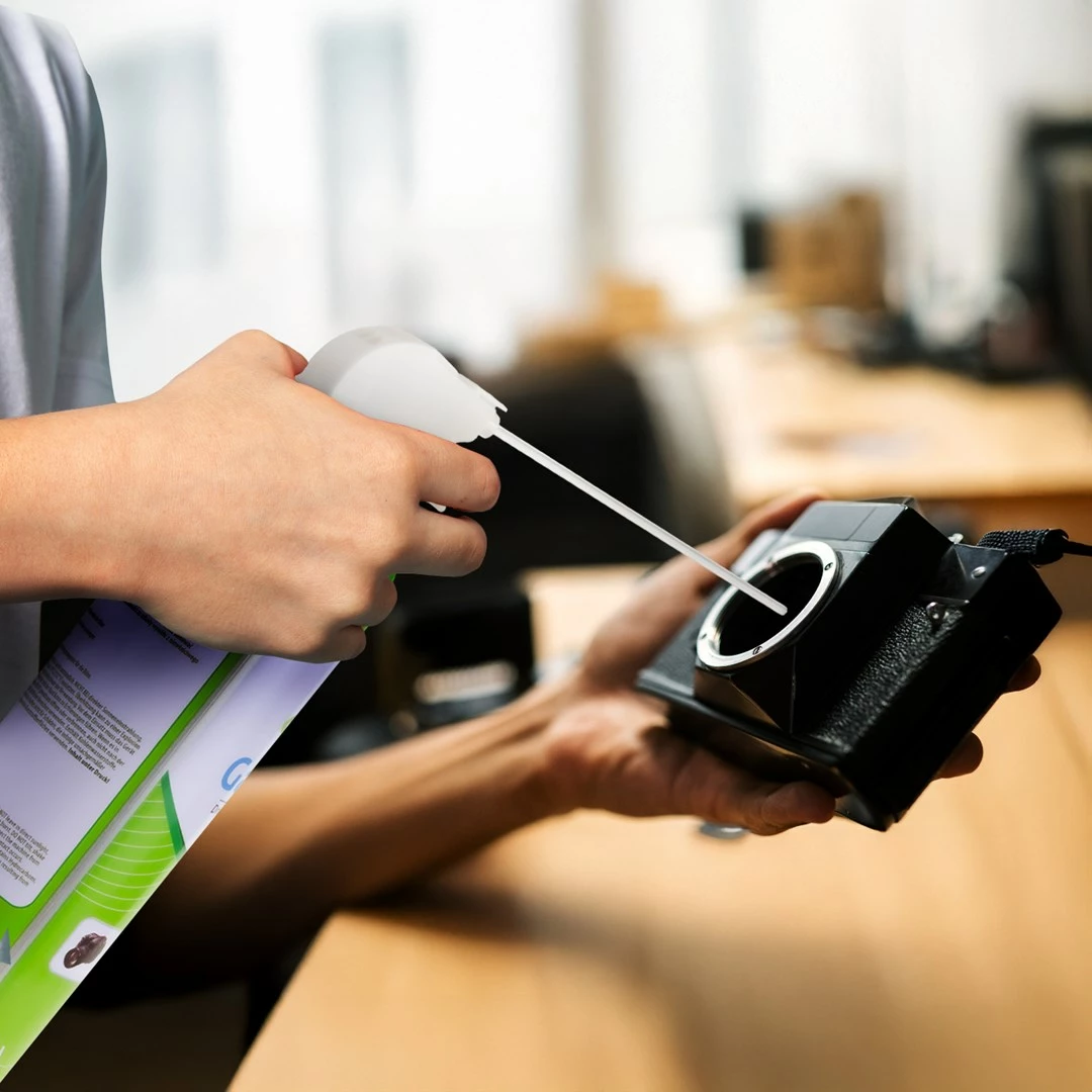 Stisnjen zrak 600 ml, pištolni razpršilnik GreenBlue GB600