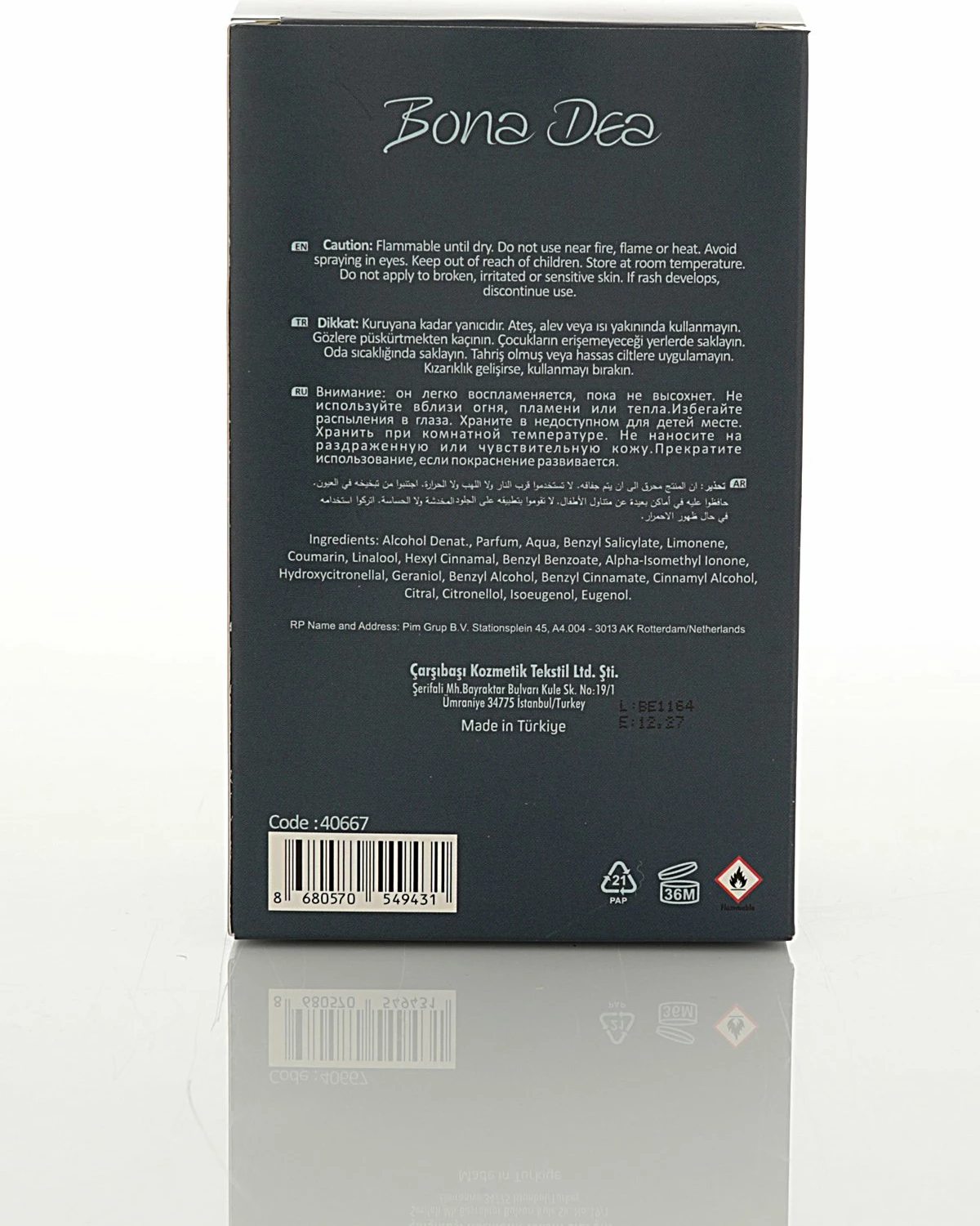 Parfum za ženske Bona Dea, 100 ml, Alberto Taccini