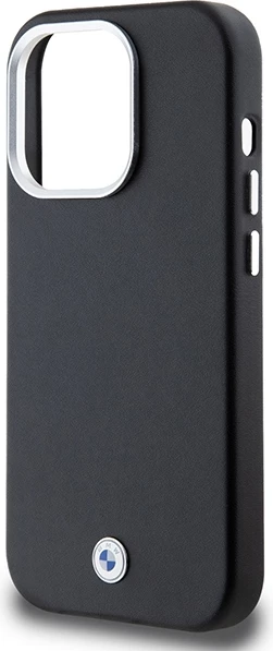 Ovitek za telefon z metalnimi detajli, MagSafe, črn — BMW Signature Wrapped za iPhone 14 Pro