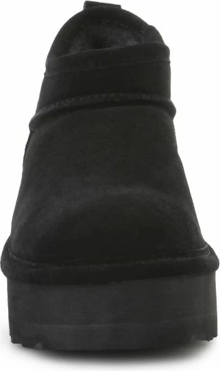 Retro kratki škornji BearPaw, črni