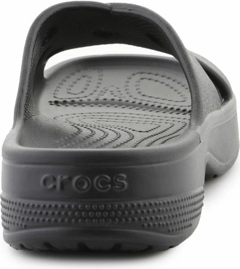 Sandali z izrazitvi trakovi, Crocs, ženski, črni