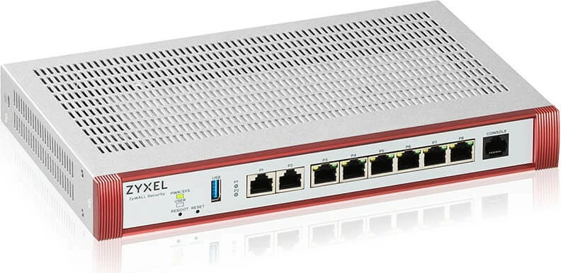 Varnostna naprava Zyxel USG FLEX 200H, 5 Gbit/s, 1,2 Gbit/s, 2000 Mbit/s, 58,75 BTU/h, IKEv2, IPSec, SSL, žično
