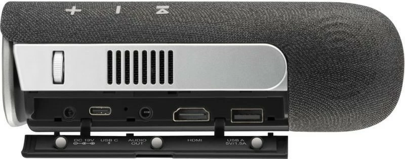 Prenosni projektor ViewSonic M1XE, LED, WVGA, 16 GB, črn in srebrn