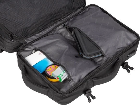 Torba za prenosnik NATEC CAMEL PRO 17,3", črna