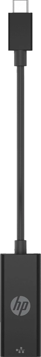 Ethernet adapter USB-C v RJ45, Gigabit, HP 4Z527AA, črn