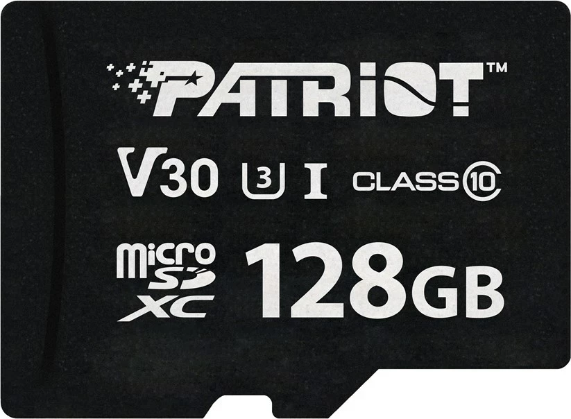 Kartica MicroSDXC 128 GB, črna Patriot Memory VX Series