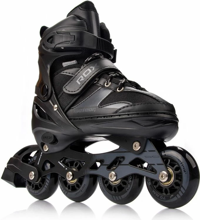 Rolke za otroke Meteor Rox, črne