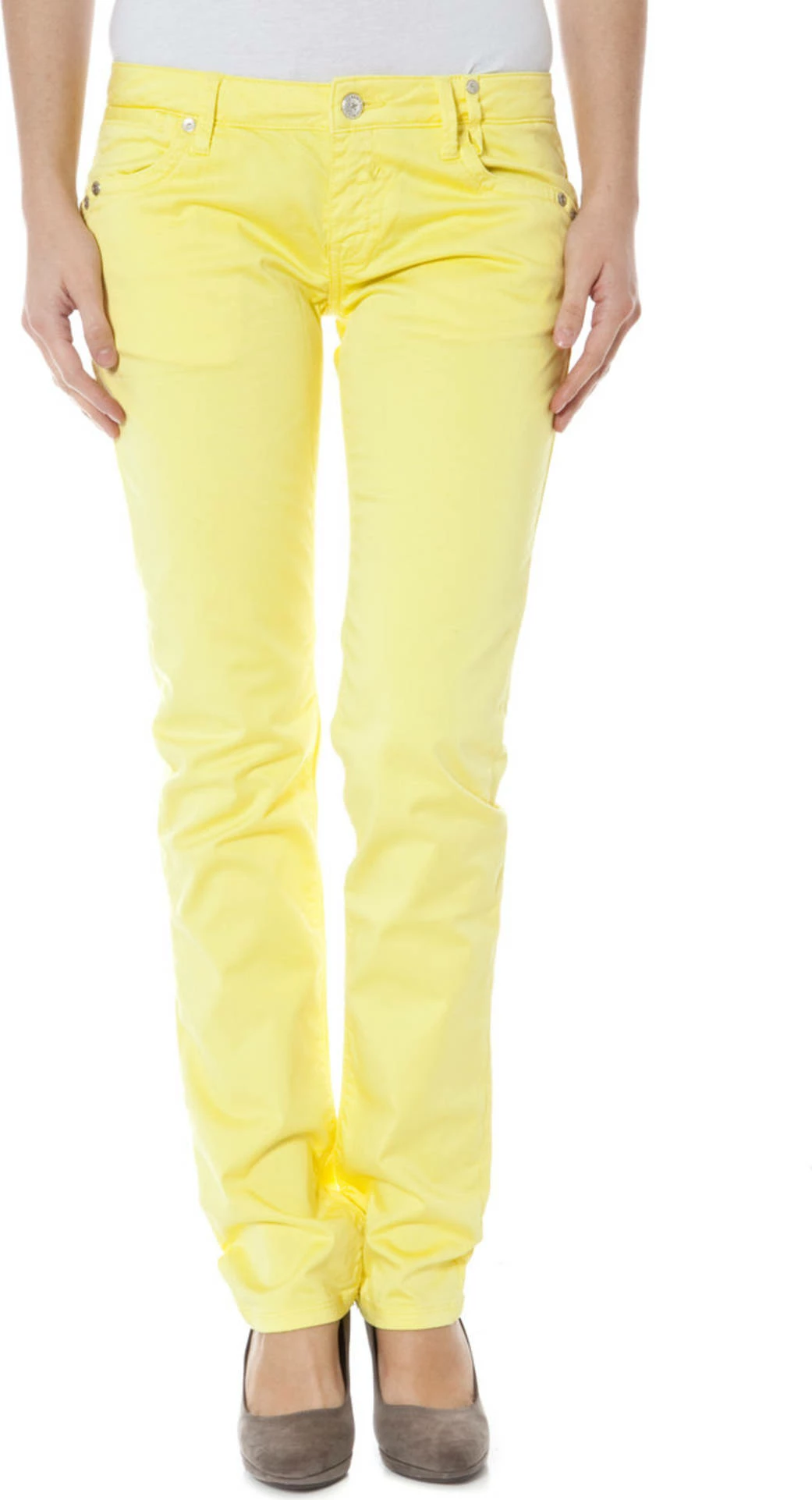 Rumene ženske hlače ZUELEMENTS