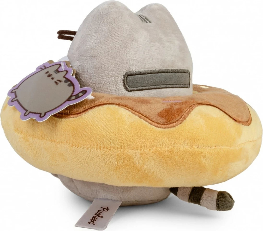 Plišasta maskota Pusheen Daffi P-248, 18 cm, rjava/siva/rumena