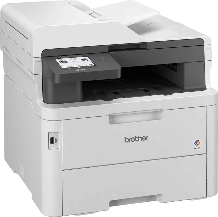 Barvni LED tiskalnik Brother MFC-L3760CDW, 600 x 2400 DPI, A4, bel/črn