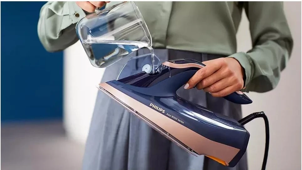 Parni likalnik Philips Azur DST8050/20, moder